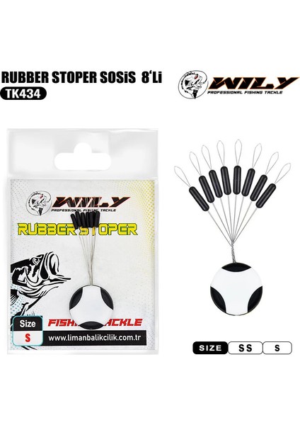 Rubber Sosis Stoper 8'li Pk Beden:ss modelleri