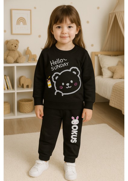 Kız Çocuk Mevsimlik Alt Üst Takım Kreş Anaokul Ilkokul Okul