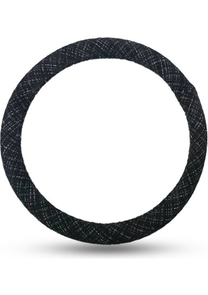 Direksiyon Simidi Kılıfı Küçük Kokulu Pamuklu Keten Araba Kaymaz Direksiyon Simidi Kılıfı Hafif Lüks Yay Araba Direksiyon Simidi Kılıfı (Yurt Dışından)