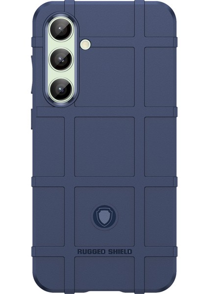 Samsung Galaxy S24 Fe Kılıf Izgara Tasarım Yumuşak Tpu Çizilmeye Dayanıklı Telefon Kılıfı-Mavi (Yurt Dışından) fiyatları