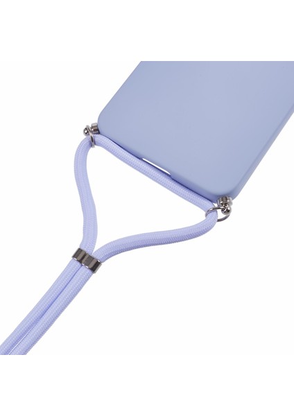 Samsung Galaxy A16 4g/5g Kılıf Esnek Tpu Fiber Astar Darbeye Dayanıklı Çapraz Askılı Telefon Kılıfı-Açık Mor (Yurt Dışından) modelleri