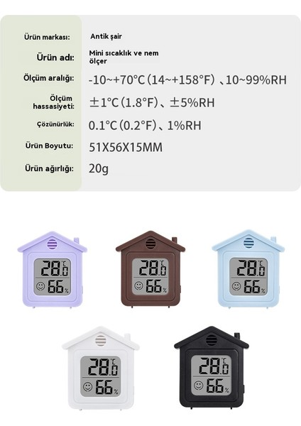 Hassas Ev Tipi Çocuk Odası Termometre Tespiti (Yurt Dışından) modelleri