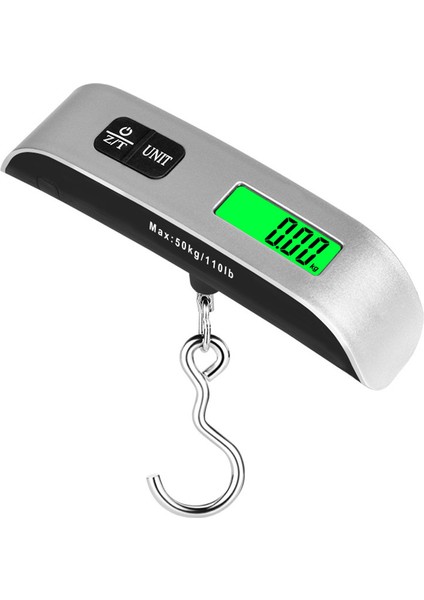 El No Ölçek Kanca Kanca Ölçeği 50KG Taşınabilir Bagaj Ölçeği Ev Tipi El Tartı (Yurt Dışından)