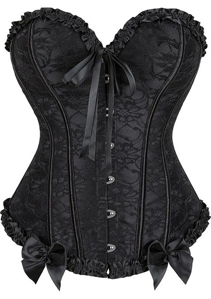 Vücut Şekillendirici Balık Kemiği Bel Korsesi Saray Tipi Korse (Yurt Dışından)