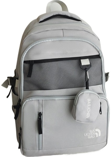 Öğrenci Sırt Çantası Üçü Bir Arada Gündelik Açık Çanta (Yurt Dışından)