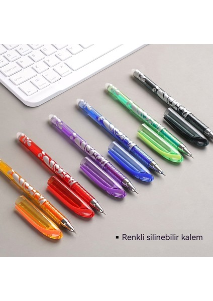 6 Renk Nötr Silinebilir Kalem, Işaretçi Kalem, Okul Ofis Malzemeleri Kırtasiye (Yurt Dışından) modelleri