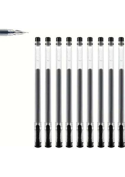 10 Adet Paket, 0.38MM, Hızlı Kuruyan Mürekkep, Siyah/mavi/kırmızı-Sınav ve Ofis Kullanımı Için Uygundur, Ince Uçlu Yazma Kalemi (Yurt Dışından) fiyatları