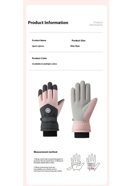 Kayak Elnleri Kış Erkek ve Kadın Açık Havada Sürme Soğuk Kaymaz Dokunmatik Ekran Elnleri Yastıklı ve Kalınlaştırılmış Sıcak Elnler (Yurt Dışından) modelleri