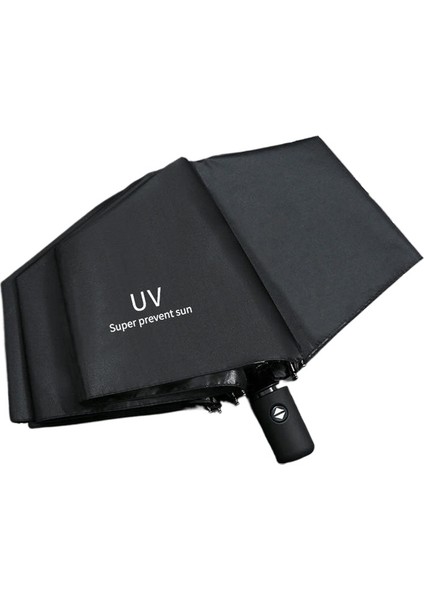 Uv8 Kemik Tam Otomatik Vinil Güneş Koruyucu Şemsiye Güneş Şemsiye Yağmur ve Güneşli Şemsiye (Yurt Dışından) modelleri