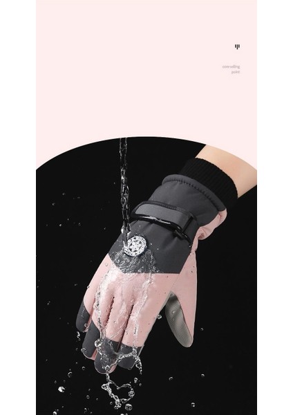 Kayak Elnleri Kış Erkek ve Kadın Açık Havada Sürme Soğuk Kaymaz Dokunmatik Ekran Elnleri Yastıklı ve Kalınlaştırılmış Sıcak Elnler (Yurt Dışından) fırsatları