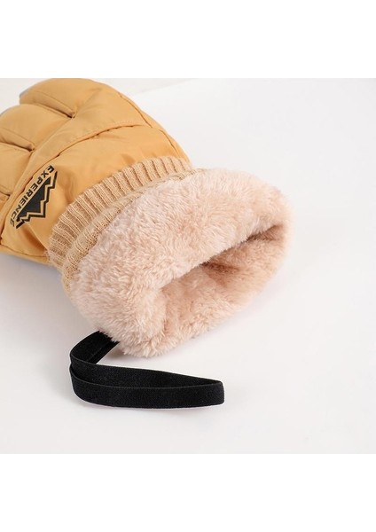 Kadın Kayak Elnleri Kış Açık Havada Sürme Soğuk Kaymaz Dokunmatik Ekran Elnleri Yastıklı ve Kalınlaştırılmış Sıcak Elnler (Yurt Dışından) indirimleri