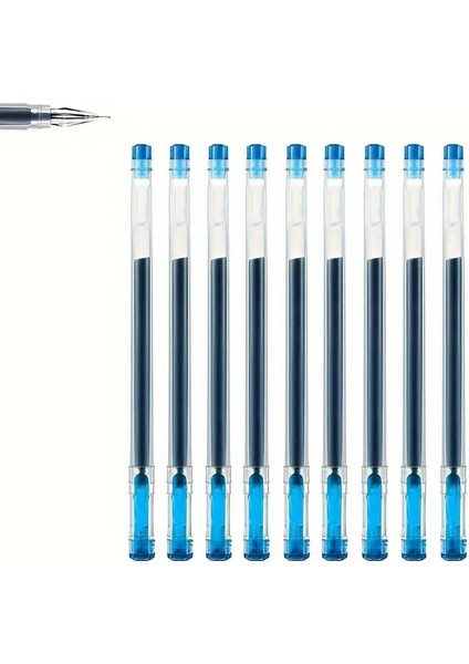 10 Adet Paket, 0.38MM, Hızlı Kuruyan Mürekkep, Siyah/mavi/kırmızı-Sınav ve Ofis Kullanımı Için Uygundur, Ince Uçlu Yazma Kalemi (Yurt Dışından) fiyatları