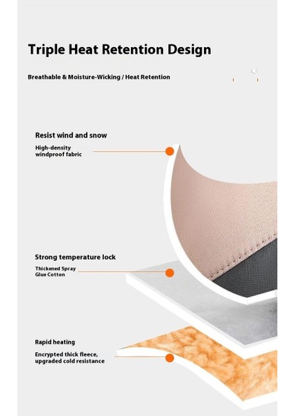 Kayak Elnleri Kış Erkek ve Kadın Açık Havada Sürme Soğuk Kaymaz Dokunmatik Ekran Elnleri Yastıklı ve Kalınlaştırılmış Sıcak Elnler (Yurt Dışından) modelleri