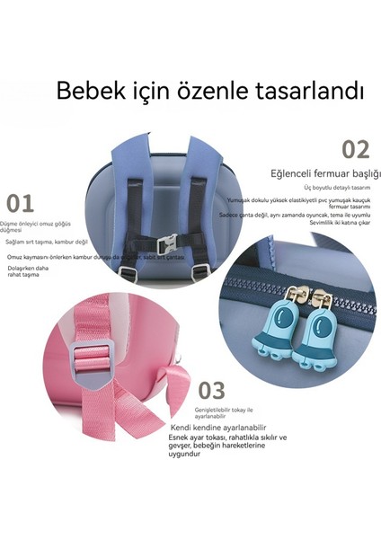 Yeni Anaokulu Okul Çantası Erkek Kız 2-6 Yaş Üç Boyutlu Hafif Çocuk Seyahat Sırt Çantası (Yurt Dışından) fırsatları