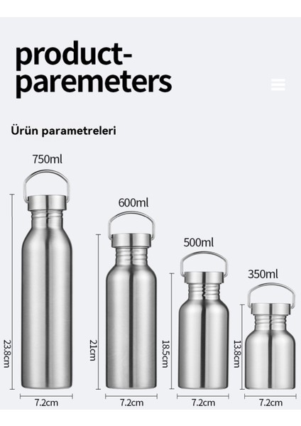 304 Paslanmaz Çelik Taşınabilir Su Şişesi Açık Bisiklet Sürme Su Şişesi Amerikan Spor Şişesi Fitness Su Bardağı (Yurt Dışından) indirimleri