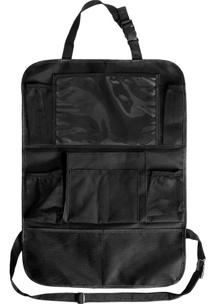 600D Mesh Yükseltilmiş Araba Çok Işlevli Koltuk Saklama Araba Koltuğu Arkası Saklama Çantası (Yurt Dışından)