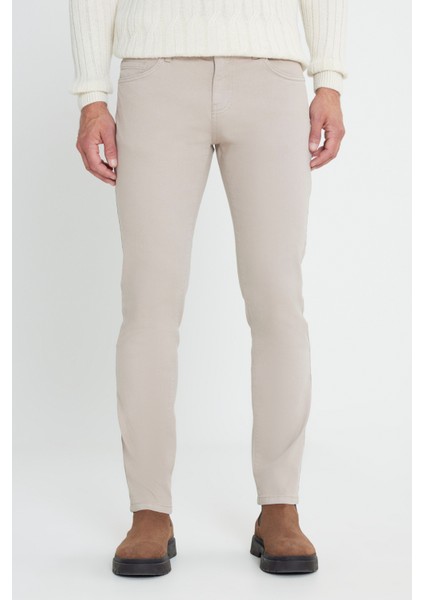 ALTINYILDIZ CLASSICS Erkek Taş 360 Derece Her Yöne Esneyen Rahat Slim Fit Dar Kesim Pantolon modelleri