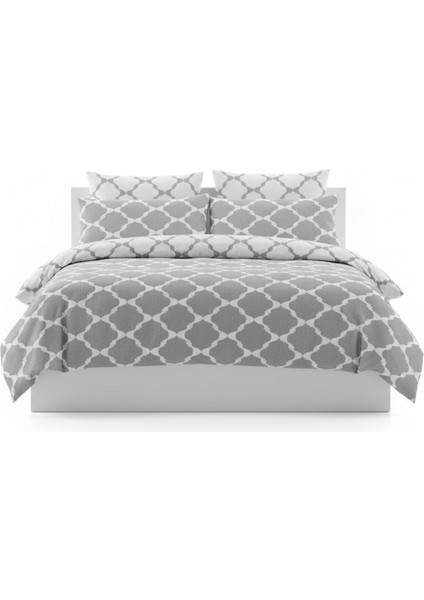 Ranforce Ravenna Gri Tek Kişilik Nevresim Takımı