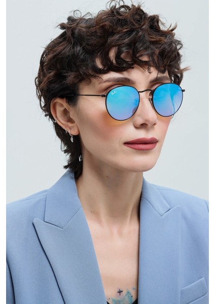 RB3447 002/4O 50 Round Metal Unisex Güneş Gözlüğü fiyatları