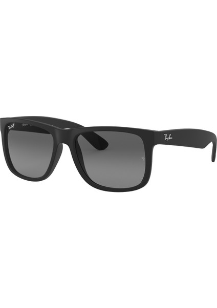 Rb 4165 622t3 55 Justin Unisex Polarize Siyah Güneş Gözlüğü modelleri