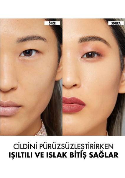 Dewy Finish Vegan Makyaj Sabitleme Spreyi – Tüm Cilt Tipleri İçin Nemli ve Işıltılı Etki