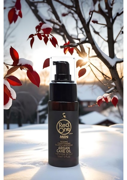 Red One Redone Sakal & Bıyık Bakım Yağı Argan 50 ml