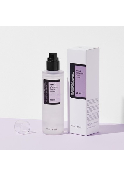 AHA 7 Whitehead Power Liquid – 100ml AHA Asitli Tonik modelleri