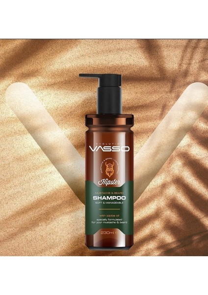 Men Hipster Viking Sakal Ve Bıyık Kepeğini Önleyen Şampuan 260 ml indirimleri