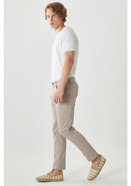 ALTINYILDIZ CLASSICS Erkek Taş 360 Derece Her Yöne Esneyen Slim Fit Dar Kesim Pamuklu Rahat Pantolon indirimleri