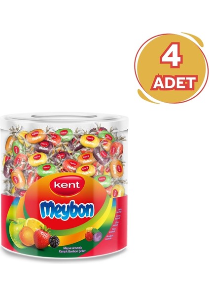 Meybon Mini Meyveli Şeker 504 Grx 4 Adet