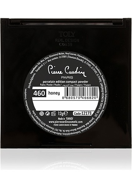 Porcelain Edition Honey Kompakt Pudra 10 g – Mikronize İpeksi Doku ve Mat Bitiriş, Tüm Cilt Tiplerine Uygun