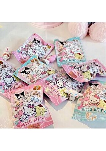 2ADET Kawaii Sanrio Sevimli Supriz 3D Boyutlu Ayrılabilir ve Birleştirilebilir Figür Silgi Kırtasiye
