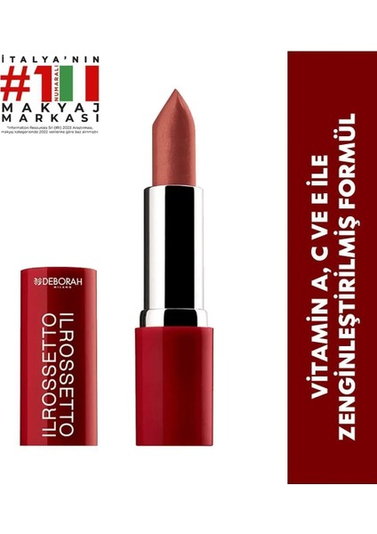 Il Rossetto Classic Pembe Stick Ruj 4 g – Parlak, Nemlendirici, Vitamin A C E İçerikli, UV Korumalı modelleri