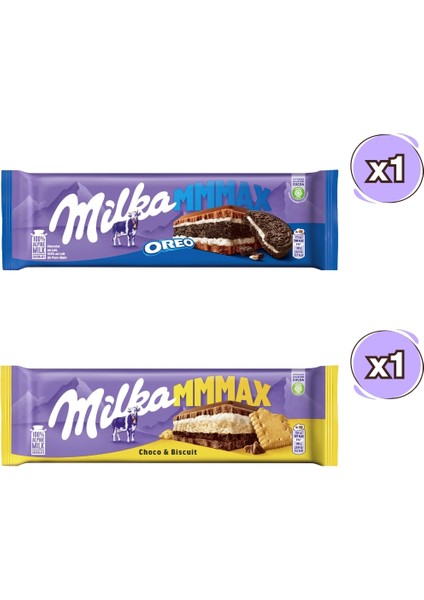 Oreo ve Choco & Biscuit Tablet Çikolata 300 Grx 2 Adet