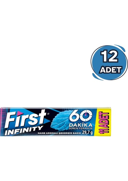 Infinity Nane Aromalı Sakız 11’li Stick (12 Paket)