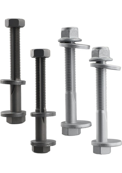 4 Adet Ön Süspansiyon Cıvataları Model S Için Düz Dirsek Vidaları (Yurt Dışından)