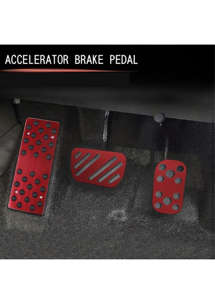 Raize 2020-2022 Kırmızı Için Araba Gaz Pedalı Fren Pedalı (Yurt Dışından)