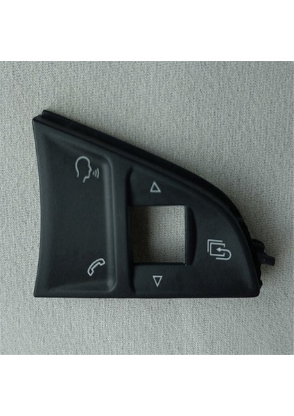 2 Adet Araba Direksiyon Simidi Anahtarı Çok Işlevli Düğme Kapağı Döşeme (Yurt Dışından)