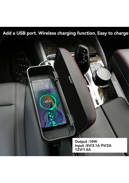 Araba Kol Dayama Kutusu Dirsek Desteği Oto Koltuk Düzenleyici Kol Dayanağı B (Yurt Dışından) modelleri