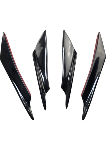 Araba Ön Tampon Dudak Ayırıcı 4'lü Paket Yumuşak Yüzgeçler Combat Wind Saber B (Yurt Dışından) fiyatları