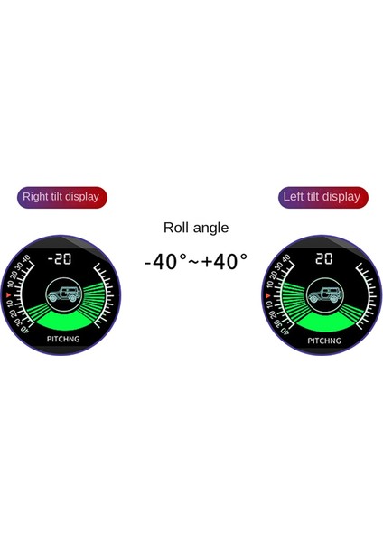 M50 Off Road Gps Akıllı Eğim Ölçer Ekran Eğim Açı Ölçer (Yurt Dışından)