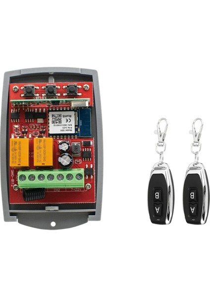 433MHZ Rolling Code Garaj Kapısı Uzaktan Kumandası Rf Alıcısı 7-32V (Yurt Dışından)