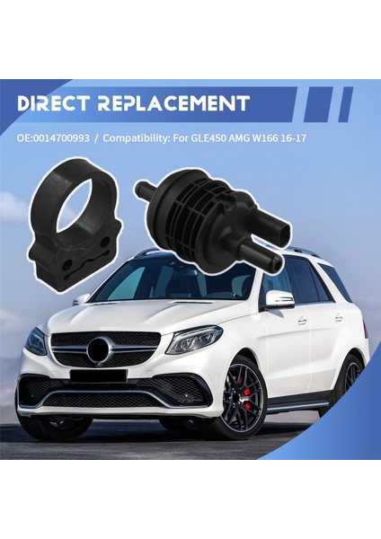 0014700993 Buhar Haznesi Temizleme Vanası - GLE450 16-17 (Yurt Dışından) fırsatları