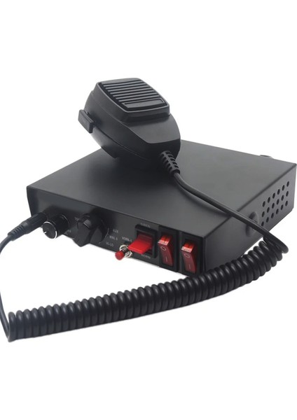 200W 9 Ses Yüksek Uyarı Alarm Polis Yangın Sireni Korna Pa Hoparlör 12V (Yurt Dışından)