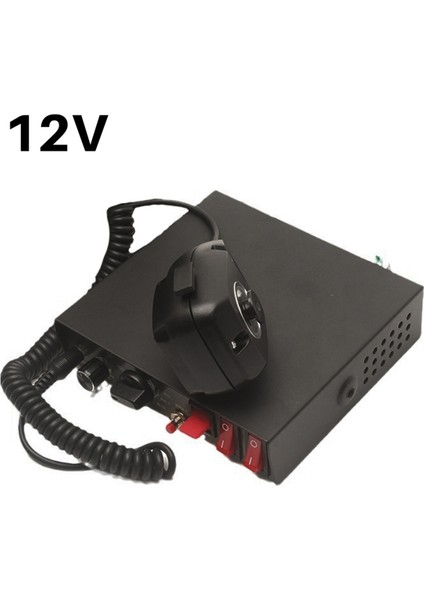 200W 9 Ses Yüksek Uyarı Alarm Polis Yangın Sireni Korna Pa Hoparlör 12V (Yurt Dışından) indirimleri