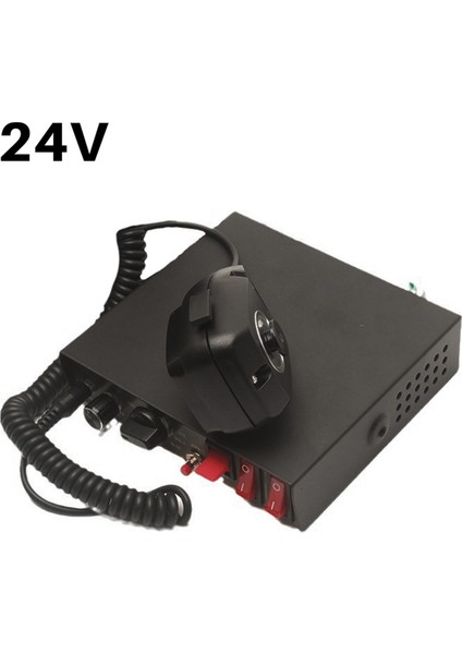 200W 9 Ses Yüksek Uyarı Alarm Polis Yangın Sireni Korna Pa Hoparlör 24V (Yurt Dışından) fırsatları
