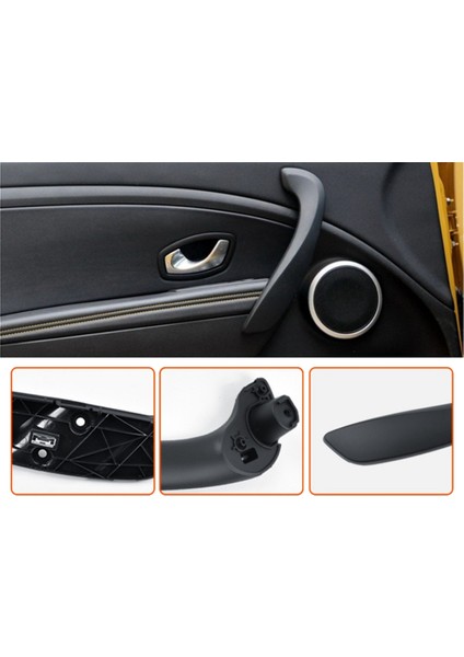 Araba Ön Sağ Iç Kapı Kolu 3siyah (Yurt Dışından) indirimleri