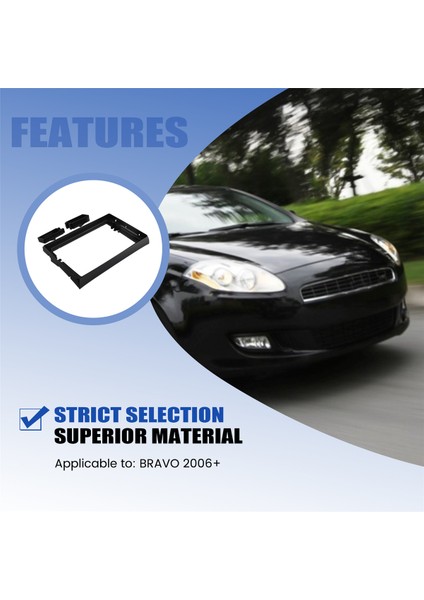 2 Din 9 Inç Araba Çerçevesi Fasyası Can Bus Kutusu Adaptörü (Yurt Dışından) indirimleri