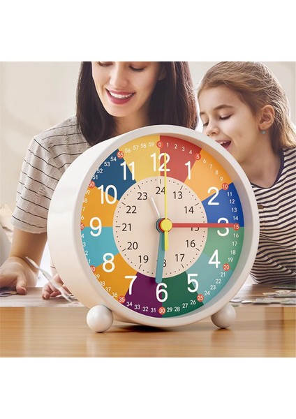 Çocuk Çalar Saati Sessiz Çalar Saat Başucu Sehpası Tik Tak Sesi Çıkarmayan (Yurt Dışından) indirimleri