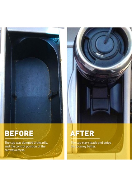 Yeni Orta Konsol Bardak Tutucu Ekleme Bölücüsü Için (Yurt Dışından) fırsatları